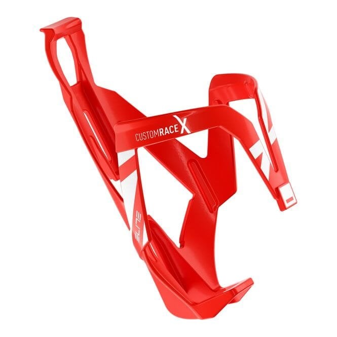 Elite Custom Race x Resin Bottle Cage - Red / White