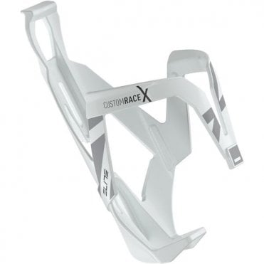 Elite Custom Race x Resin Bottle Cage - White / Grey