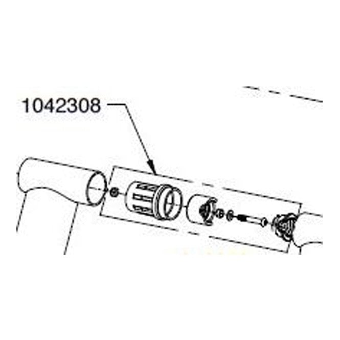 Elite Turbo Trainer Spares Left Hand Bushing for Volare/Crono Assembled