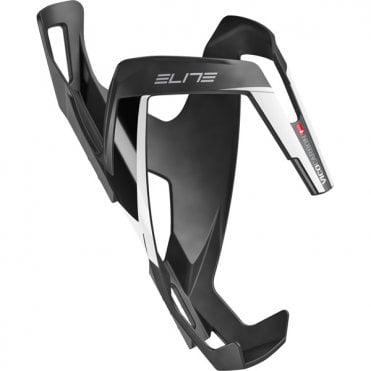 Elite Vico Carbon Bottle Cage - Matt Black / White