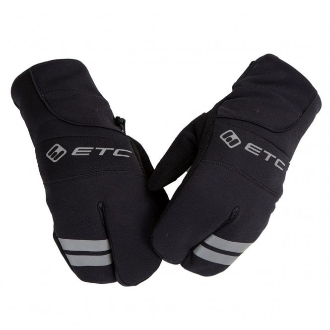 ETC Force 10 Claw Winter Glove Black/Grey