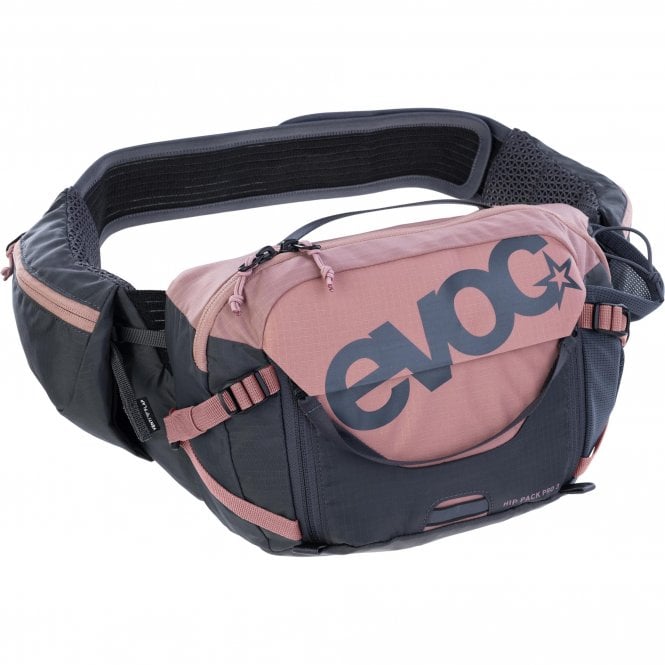 EVOC Hip Pack Pro 3 Litre -  Dusty Pink/Carbon Grey