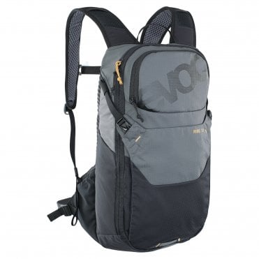 Evoc Ride Performance Backpack 12L + 2L Bladder - Carbon Grey/Black