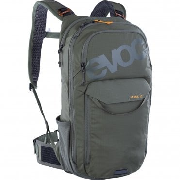 Evoc Stage Performance Backpack - 12 Litre  - Dark Olive