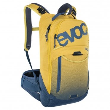Evoc Trail Pro Protector Backpack 10L - Curry/Denim