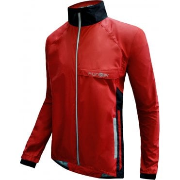Funkier Attack Pro Waterproof Jacket in Red