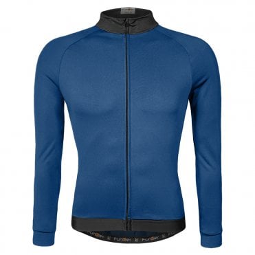 Funkier AirBloc Thermal Long Sleeve Jersey in Blue