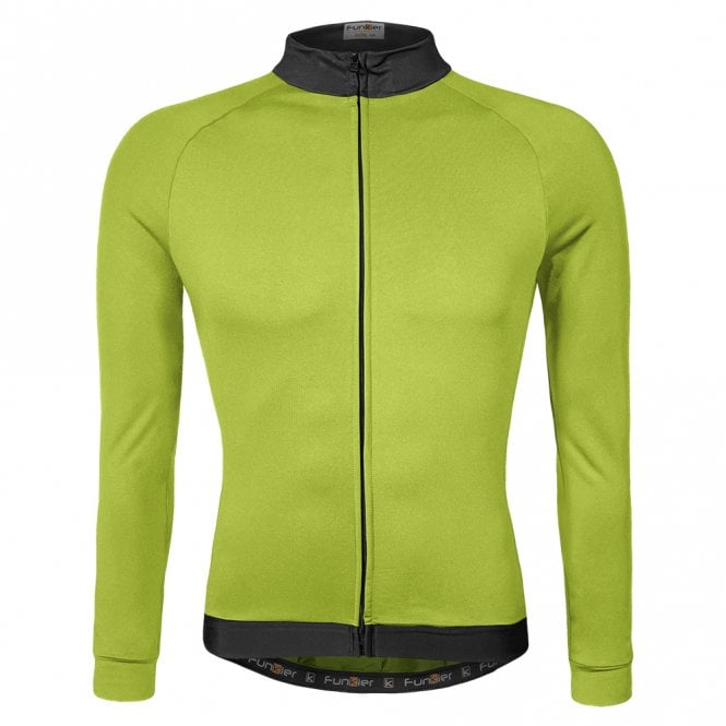 Funkier - Bike Funkier AirBloc Thermal Long Sleeve Jersey in Yellow