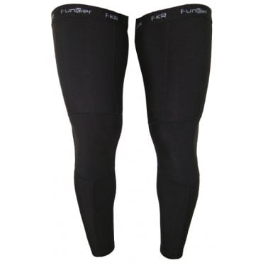 Funkier Garray LW03 Winter Thermal Leg Warmers in Black