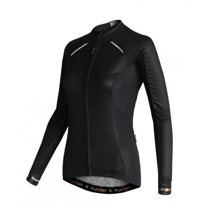 Funkier Odessa Ladies Summer Long Sleeve Jersey in Black