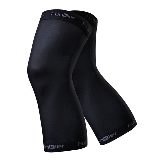 Funkier Verin KW-01 Summer Knee Warmers in Black