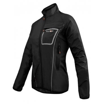 Funkier WJ-1403 Storm Women's Waterproof Jacket - Black - Large