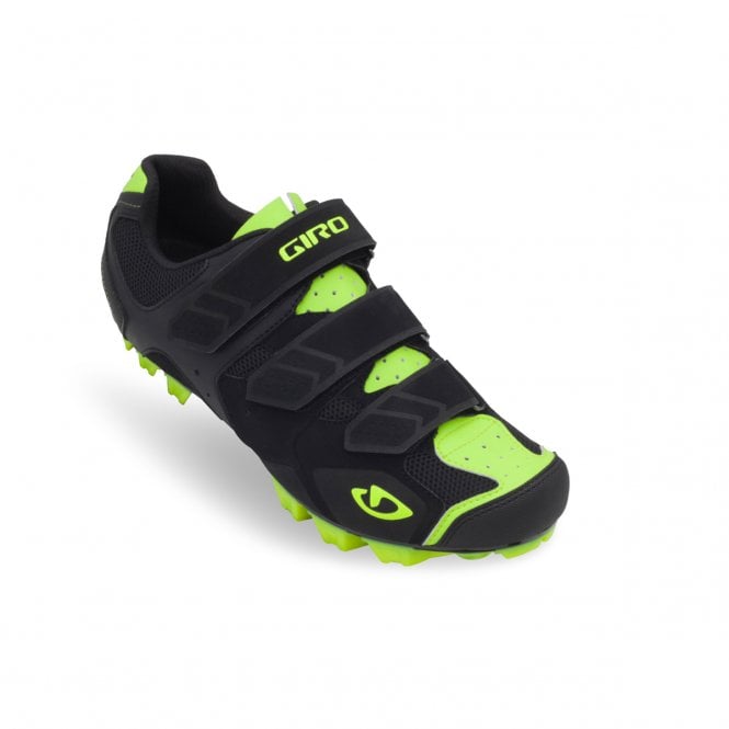 Giro Carbide Mountain Shoe in Black and Highlight Yellow