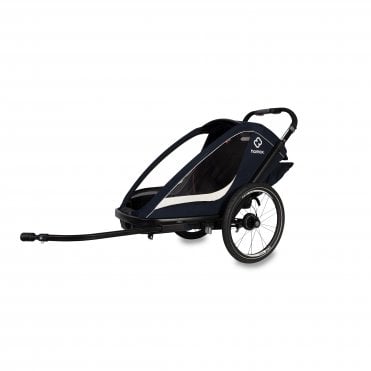 Hamax Breeze Child Bike Trailer - White/Cream
