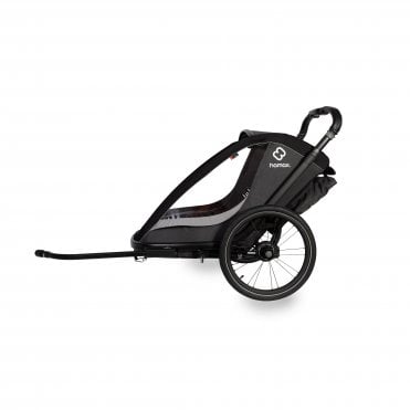 Hamax Cocoon Child Bike Trailer - Grey/Black
