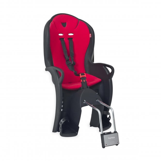 Hamax Kiss Child Bike Seat  - Black/Red