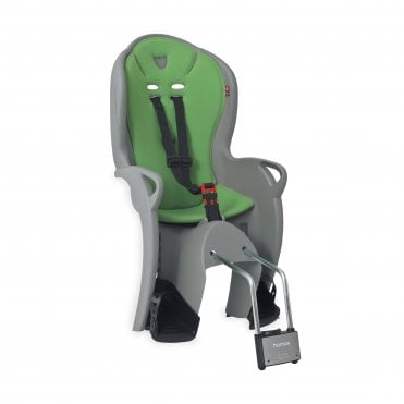 Hamax Kiss Medium Child Bike Seat  - Grey/Green