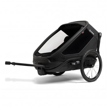 Hamax Outback Next Twin Bicycle Trailer & Stroller  - Black