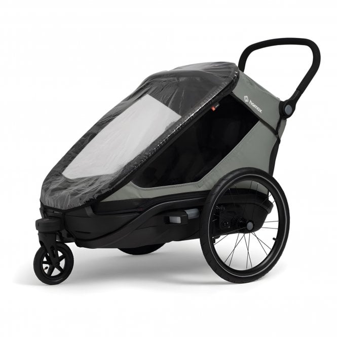 Hamax Outback Next Twin Rain Cover - Transparent