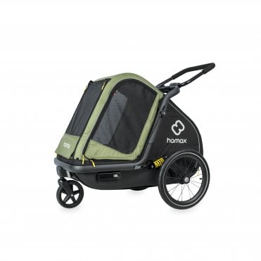 Hamax Pluto Dog Trailer Medium - Green