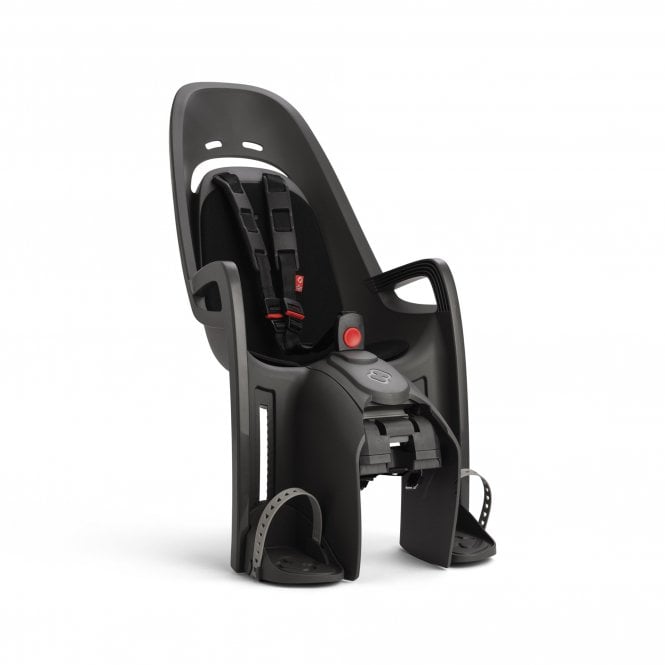 Hamax Zenith Child Bike Seat Pannier Rack Version - Grey/Black