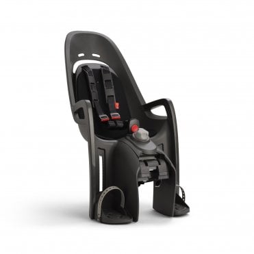 Hamax Zenith Relax Child Bike Seat Pannier Rack Version - Grey/Black