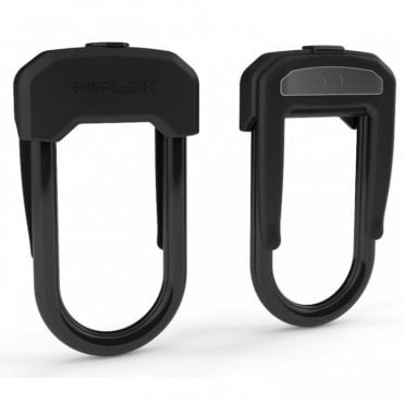 Hiplok D Lock Sold Secure Silver All Black