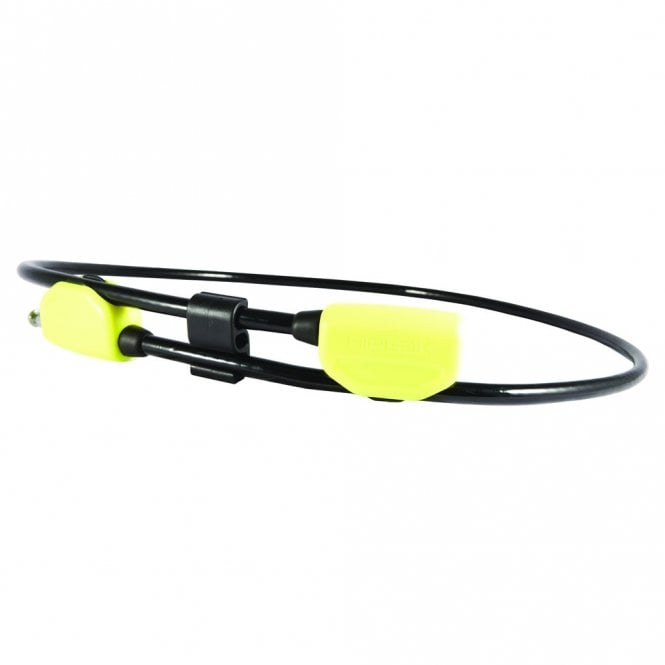 Hiplok Pop Wearable Cable Lock 10mm x 1.3m in Lime