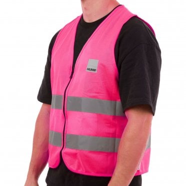 Hump Cycle Specific hi-viz waistcoat  - Pink