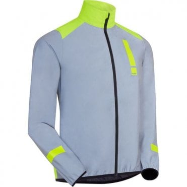Hump Men's Ultra Reflect Waterproof Jacket - Reflect / Hi-viz Yellow