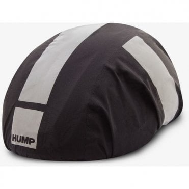 Hump Reflective Waterproof Helmet Cover - Black