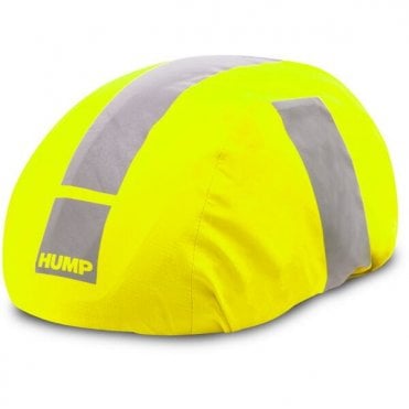 Hump Reflective Waterproof Helmet Cover - Hi-viz Yellow