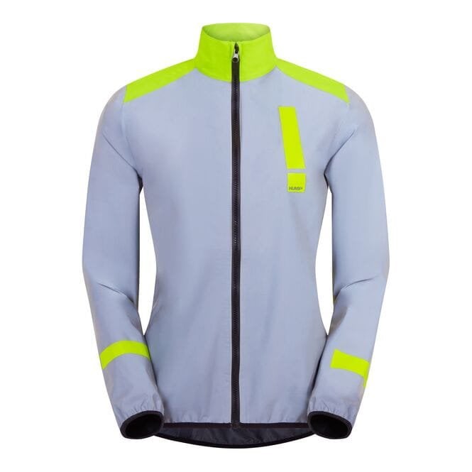 HUMP Women's Ultra Reflect Waterproof Jacket - Reflect / Hi-viz Yellow
