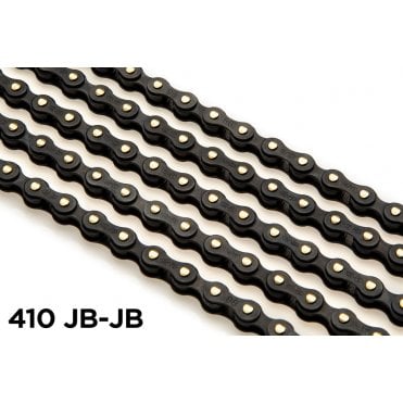Izumi Standard Chain 1/2 x 1/8 Jet Black and Gold