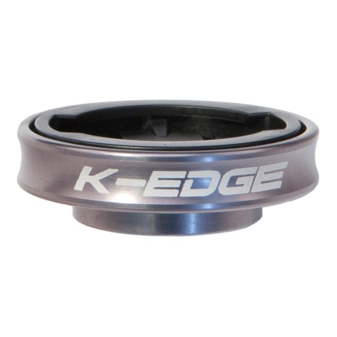 K-Edge Garmin Gravity Headtube Cap Mount - Gun Metal