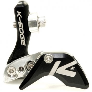 K-edge Road Braze-on Single Chainring Chain Catcher - Black