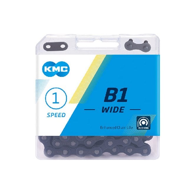 KMC B1 Wide Chain - Single Speed - Black