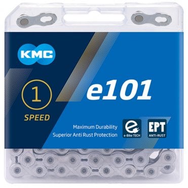 KMC E101 EPT Chain - 1/2" X 1/8" - Single Speed