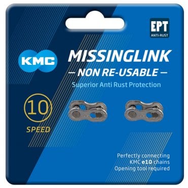 KMC MissingLink 10-speed Joining links EPT 2Pr (Non Reusable)