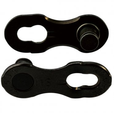 KMC MissingLinks 11 Speed Black 2 Pr (Re-useable)