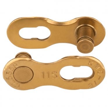 KMC MissingLinks 11 Speed Gold 2 Pr (Re-useable)