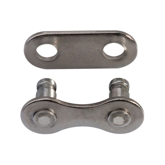 KMC Snap-On 1X 3/32 Chain Links - Single Speed - 2 Pair Silver