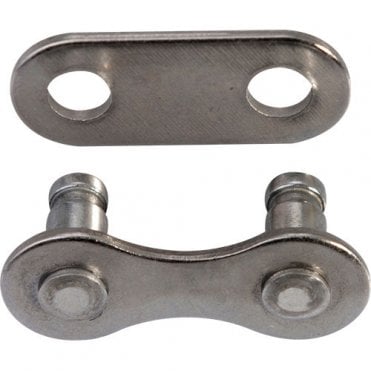 KMC Snap-On 1X 3/32 Chain Links - Single Speed - 2 Pair Silver