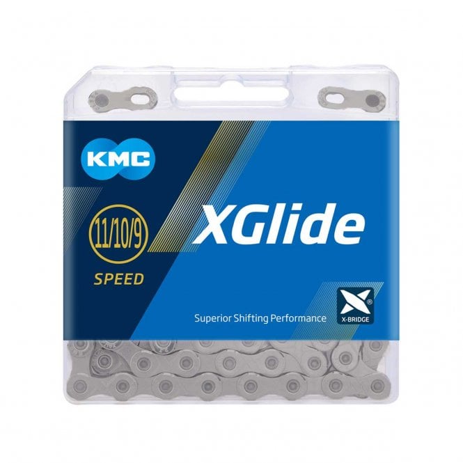 KMC X-Glide Grey Shimano CUES Chain - 9-11 Speed - 126L
