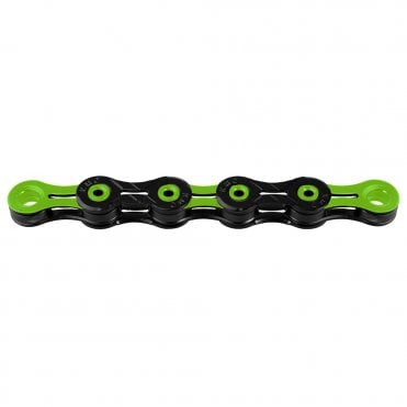 KMC X10-SL DLC 10-Speed Chain 116 Links - Black/Green