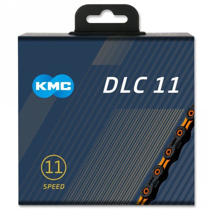 KMC X11-SL DLC Superlight Chain - 11 Speed - Black/Orange