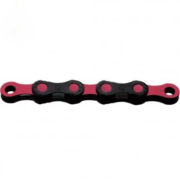 KMC X12 DLC Black/Pink Waxed Chain - 12 Speed -126L