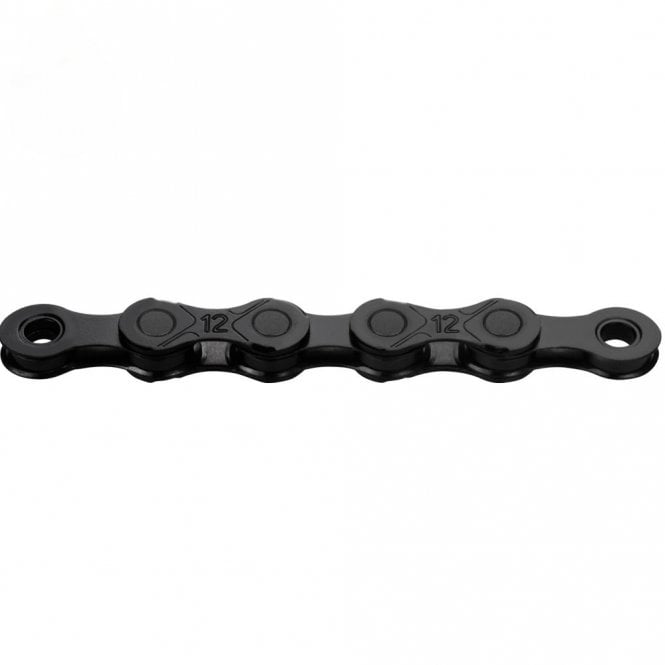 KMC X12 DLC Black Waxed Chain - 12 Speed -126L