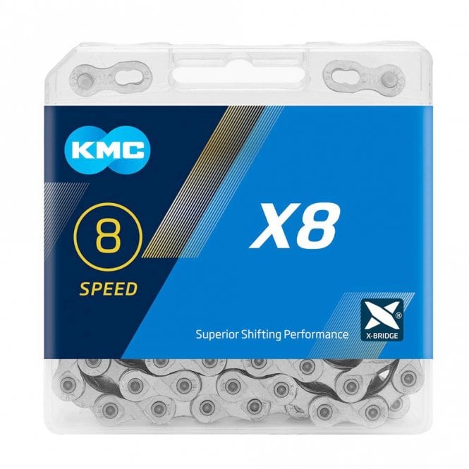KMC X8 Chain - 8 Speed - Silver