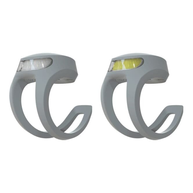 Knog Frog V3 Rechargeable Light Set - Abyss Grey